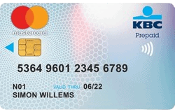 KBC prepaid kredietkaart